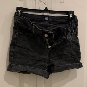 GAP Women's Dark Gray Jean Shorts